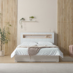 HUJ19C 슈퍼싱글 호텔식 수납침대 LED 프레임 SS 300 : 히트가구