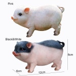 대형 정원 조형물 야외장식 정원꾸미기 인테리어소품 오브제 시뮬레이션 돼지 조각상 입상 핑크 조각 동물 모델 안뜰 잔디 장식품 : 디스커버굿즈