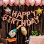 아트 풍선 파티 풍선이벤트 장식 홈데코 생일 가랜드 홈데코 해피버스데이 가랜드 소품 홈 홈파티용 : 이벤투유
