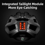 락브로스 자전거 헬멧 후미등 USB 충전식 야간 안전 라이딩 킥보드 인라인 티타늄 : 카인 팩토리