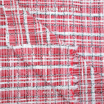 MTC-016 이태리 레드 코튼 썸머 트위드 원단 ½마 : 모스프 MoSF