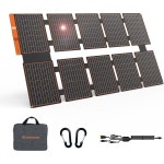PD3.0 USB-C QC3.0 USB-A 및 DC가 장착된 FlexSolar 100W 휴대용 태양광 패널 충전기 소형 발전소 발전기 휴대폰 파워 뱅크를 위한... 