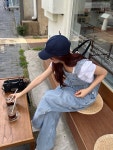 [꾸안꾸/오버핏] 여성 스칼렛 데님 서스펜더 오버롤 멜빵 점프수트(2color) : 세컨드아워