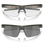 오클리 OAKLEY 일본  OO9400-11-68 선글라스 BISPHAERA 바이스 피에라 Grey Smoke/Clear To Black Iridium Photochromic 스포... 