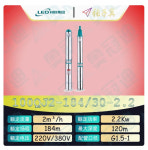 LEO QJ 깊은 우워터펌프 하이 리프트 스테인레스 스틸 3상 380V 100QJ2-111/18-1.1 100QJ2-135/22-1.5 100QJ2-184/30-2.2 : 모션컨트롤