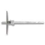 300mm 디지털 깊이 6인치 베이스 스테인리스 전자 측정 도구 홈 슬롯 구멍 CNC 목공 금속 가공용 방수 캘리퍼(베이스 길이: 6인치) : 오션유닛33