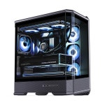 Jonsbo D400 ATX Seaview 룸 케이스 M-ATX MINI-ITX 데스크탑 오피스 섀시 지원 전원 공급 장치 PS2 10 팬 슬롯 PC : 더드림more