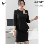 상담 코디 근무복 미용실 병원 프론트 데스크 실장 유니폼 상담복 : 메이클인터내셔널