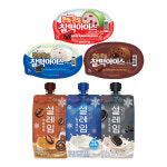 파우치,찰떡류 6종 24개 아이스크림 골라담기 설레임 3종 찰떡아이스 3종 : 씨유니마켓