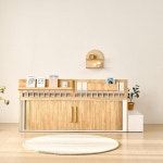 AZ203 낮은 슬 세트 벙커침대 SS 슬라이드 C형 2colo : 오창바대