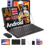 안드로이드 15 AI 태블릿 출시 버전 도기 G6+ 세트 11인치 16GB+128GB+2TB 확장 가능 T620 8코어 CPU 넷플릭스 호환 와이드바인 L1... 