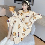(주식회사비케이)OMG 병아리 극세사 파자마원피스 : 제조판매
