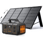 태양광 패널이 포함된 휴대용 발전소 가정용 캠핑용 급속 충전 여행 정전을 위한 120W 태양광 패널이 포함된 511W 태양광 발전기 : 나마베스트샵