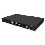 16기기 동시PoE연결스위치 기가비트 업링크 랜허브 : 오꾸테크