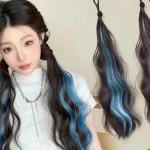 가발 브릿지 컬러 헤어 부분 웨이브 머리 볼륨 : 선진물산ENC
