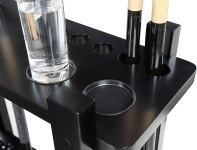 하타웨이 클래식 당구큐랙 스탠드형 음료거치대 포함 BG2567-BK : 더봄19