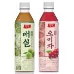 [동원] 양반 오미자차 500ml 12입 + 매실차 500ml 12입 : 씨유니마켓