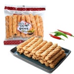 청량고추 매콤 꽈배기 회오리 봉어묵 2봉 (총1.3kg) : 씨유니마켓