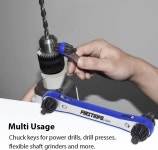 퍼스트인포 4in1 드릴 척키 H5164 무게감 있는 알루미늄 내구성 : 더봄18