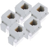 르그랑 온큐 전화용 RJ25 키스톤잭 F9042WHV5 스냅인 설계 : 더봄10