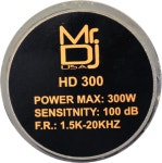 고출력 DJ앰프 컴프레서 트위터 300W HD300 휴대용음향장비 : 더봄10