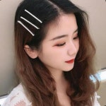크리스탈 큐빅 헤어핀 올림머리 고정 반짝이는 머리 : 선진물산ENC