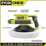 RYOBI 18V ONE+ 10 가변 속도 랜덤 궤도 버퍼 : 재팬가다