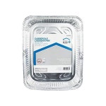 홈 플러스 내구성 포일 914인치. W x 1134 in. L Casserole Pan Silver 2 pk 총 수량 12 각 팩 품목 Rec 24 : 육삼비포
