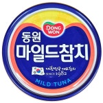 참치캔 참 조림 참치깡통 통 업소용 마일드(동원 200g)X4 : 공룡배우