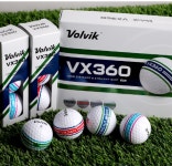 볼빅 골프공 듀얼컬러 3피스 360도 퍼팅라인 VX-360 1더즌 비거리 골프볼 12구 : 지온컴퍼니