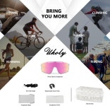 Ukoly 자전거 편광 스포츠 선글라스 교체렌즈 B09783VRNG 가벼운 비틀림방지 : 더봄11