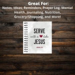 Needzo 영적 스프iral 노트북 J1038 기도일지 메모장 필기도구 : 더봄21