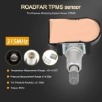 로드파 TPMS 타이어압센서 56029319AB 크라이슬러 닷지 지프 램용 4개 : 더봄11