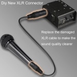 마이크음향 XLR 커넥터 NR-US-197 고강도 잠금형 10개입 세트 : 더봄19