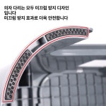 세차장의자 바퀴 카센터 썬팅 이동식 작업의자 광택 디테일링샵 깊은 회색 73cm : 따뜻한형제들