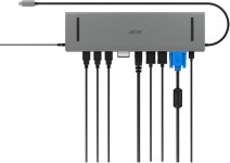 에이서 USB-C 도킹스테이션 100W 멀티포트 고속충전 LC.DCK11.001 : 더봄23