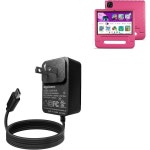 BoxWave 충전기 NOBKLEN 키즈 태블릿 JR-J10 10인치 호환 벽면 직배송 15W 내장 6피트 케이블로 빠른 충전 : 엘라이온티