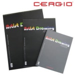 세르지오 수채화전용 스케치북 200g 3F 자재 : 강자포도