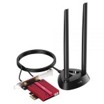 Cudy AX3000 Wi-Fi 6 PCIe 카드, 블루투스 5.0 PCIe 어댑터, AX200 내부, 2402Mbps + 574Mbps, 160MHz, WPA3, 블루투스 5.0 : 카네르커머스