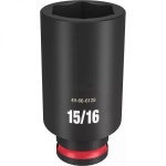 밀워키 49-66-6128 쇼크웨이브 임팩트 듀티 3/8 드라이브 15/16인치에 적합합니다. 딥 6 포인트 양말 : N비컴퍼니