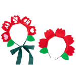 어린이 펠트공예 DIY 가정의달 카네이션 꽃 머리띠 만들기 키트 : 파트너JEN