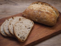 호밀 통밀 사워도우 천연발효 건강빵 빵 건강한 식사 샌드위치 비건 : 오유브레드