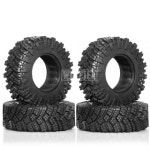 [ 379849 ] WLYEJEA 4피스 1.9 RC 크롤러 타이어 모든 지형 고무 98mm OD 1/10 Axial SCX10 III 90046 AXI03007 Tamiya CC : 아쥬어... 