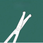 가위 눈썹 코 헤어 트리머 스테인레스 스틸 팁 미용 속눈썹 메이크업 핸드 툴 : The블유브랜드팜팜