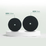 [투쁠원 이벤트] AEGIS 이지러스터 듀얼 광택패드만 12.5cm(5인치) 15cm(6인치) 선택 총 3개 : 주식회사엔공구