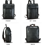 IVTG 남성용 빈티지 가죽 백팩 여행용 노트북 수납 Ivtg-f8507 : 멀티스토어7