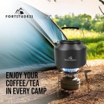 포티튜드21 캠핑 주전자 CMPKTLV2 휴대용 스테인리스 2L 경량 내열손잡이 : 제이에이치상사6