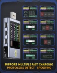 USB 전력 측정기 고속충전 프로토콜 감지 블루투스 WB-FNB58 다기능 LCD : 멀티스토어1