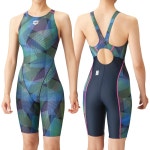 아레나 여자 선수용 5부 반전신 수영복 K214585 실내수영장 여성 : 리디아넬