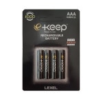 ㈜렉셀코리아 | 고용량 렉셀 e-keep AAA 충전지 블랙 1000mAh -4알 가성비 좋은 충전건전지 니켈수소 국내최저가행사 : 현미12